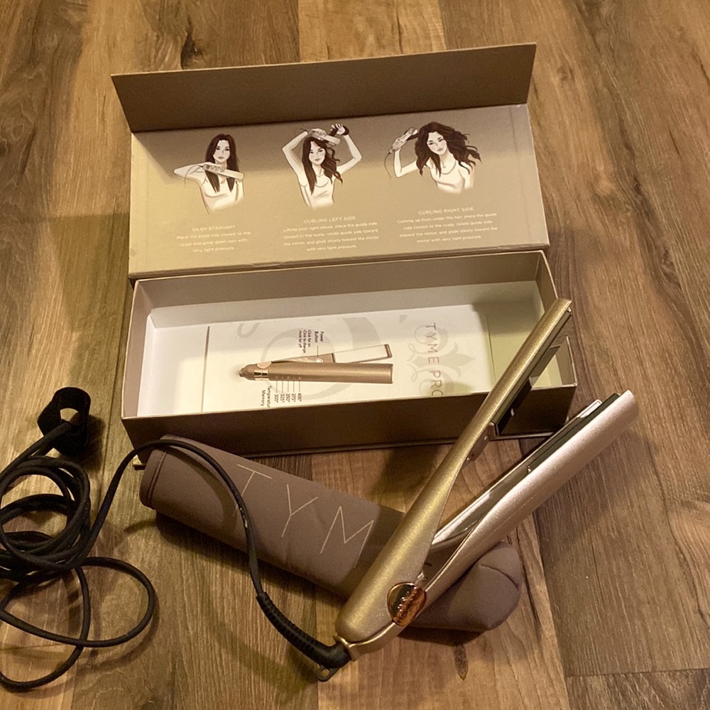 Tyme Iron Pro 2-in-1 Hair Curler and Straightener